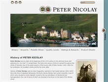Tablet Screenshot of peter-nicolay.com